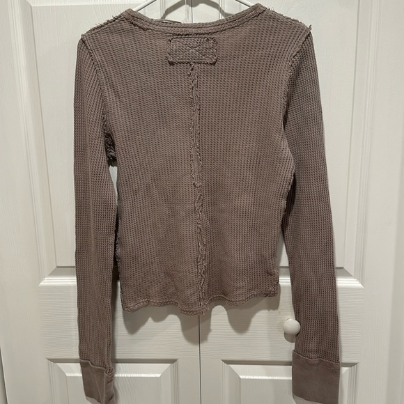 FREE PEOPLE We The Free Roll With it Thermal Champagne XSmall & Small - Picture 8 of 8